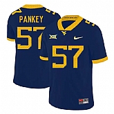 West Virginia Mountaineers 57 Adam Pankey Navy College Football Jersey Dzhi,baseball caps,new era cap wholesale,wholesale hats